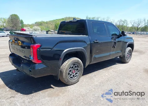 2023 Toyota Tundra Hybrid Trd Pro из США, поврежденный, VIN 5TFPC5DB4PX020316